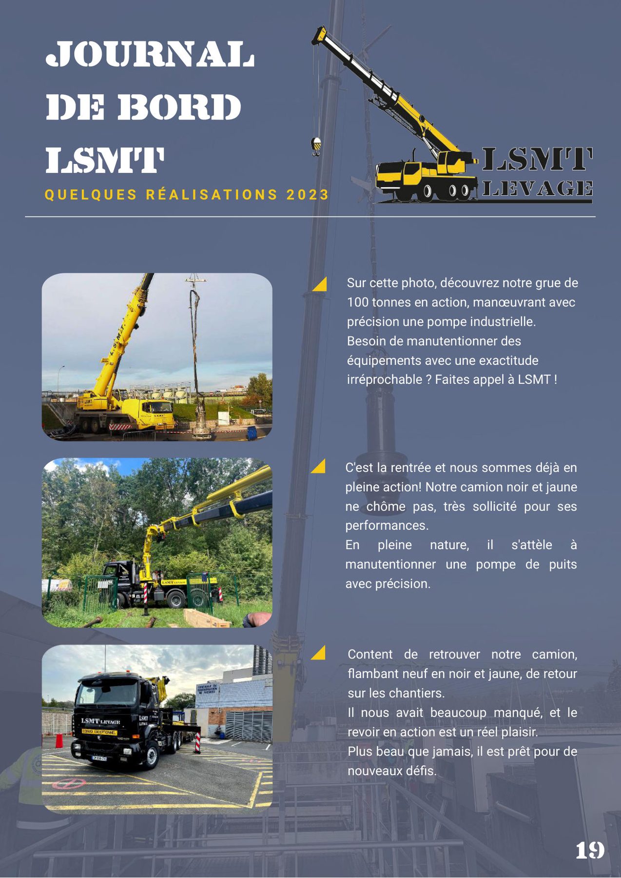 Livret technique LSMT Levage
