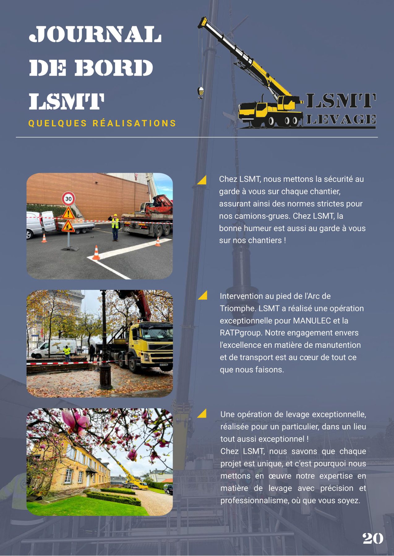 Livret technique LSMT Levage